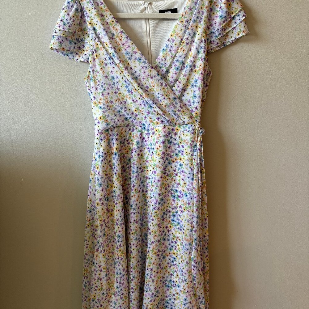 Multicolored Floral Dress